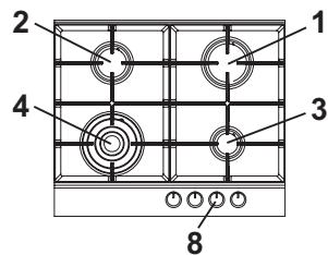 DE DIETRICH DTE 715 F BRUN - MODELES - 4