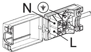 DE DIETRICH DTE 715 F BRUN - Remplacement cable d'alimentation - 1