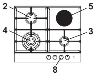 DE DIETRICH DTE 715 F BRUN - MODELES - 5