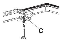 DE DIETRICH DTE 715 F BRUN - Fixation de la table de cuisson - 2