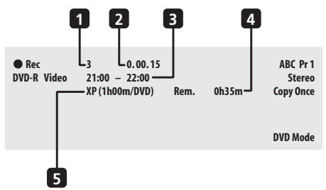 PIONEER DVR-530H-AV - Page d'enregistrement - 1