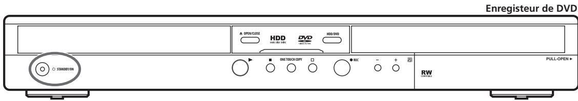 PIONEER DVR-530H-AV - Mise sous tension - 3