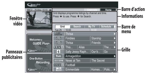 PIONEER DVR-530H-AV - Utilisation du système GUIDE Plus+TM - 1