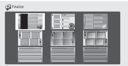 PIONEER DVR-530H-AV - Sélectionnez 'Finalize' parmi les options de finalisation puis 'Next Screen'. - 1