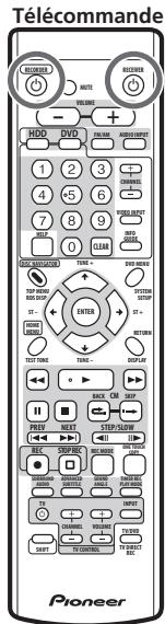 PIONEER DVR-530H-AV - Mise sous tension - 1