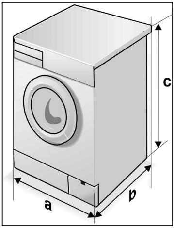 BOSCH Maxx 1200fr - Dimensions - 1