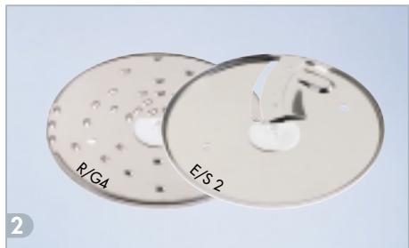 MAGIMIX 18321 - UTILISATION DES DISQUES RÂPEUR / ÉMINCEUR - 2