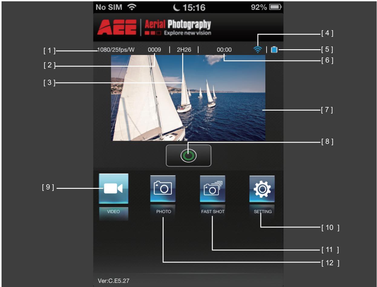 PNIJ AP-10 - Interface principale de l'application AEE AP - 1