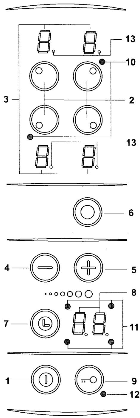 GORENJE HEC 50 PP - Mise en marche du minuteur - 1