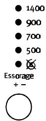 ARMAR AWT 1245 A - Choix de le température et de la vitesse d'essorage - 2
