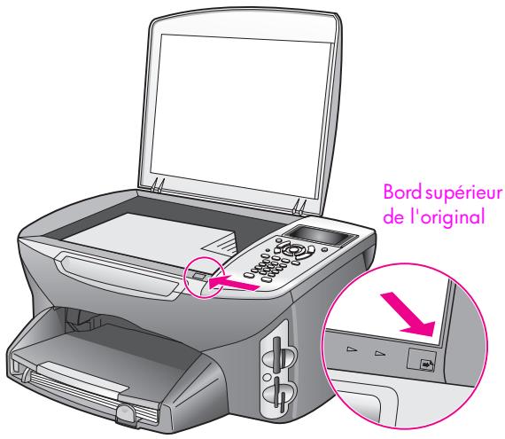 HP PSC2500EET - chargement d'un original - 1