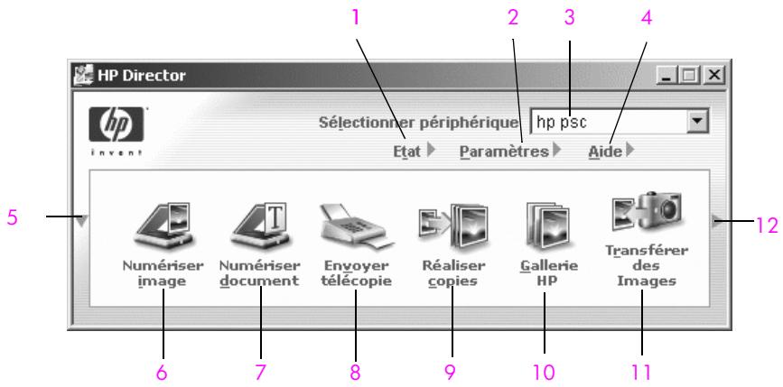 HP PSC2500EET - Sélectionnez HP PSC 2500 Series. - 1