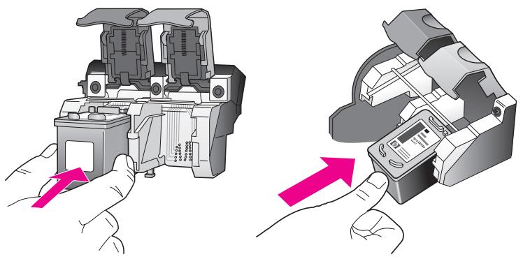 HP PSC2500EET - remplacement des cartouches d'impression - 5