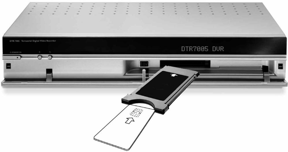 PHILIPS DTR7005 - Insertion de votre interface commune - 1