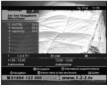 PHILIPS DTR7005 - Bandeau d'informations - 1