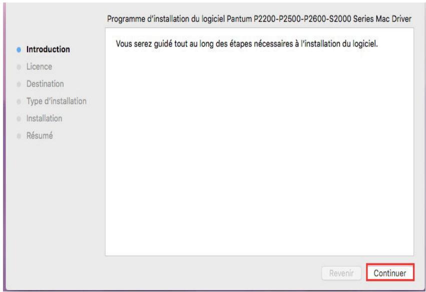 PANTUM P355SO0ODW - Installation de pilote - 1