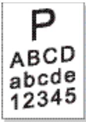 PANTUM P355SO0ODW - Défauts d'image - 8