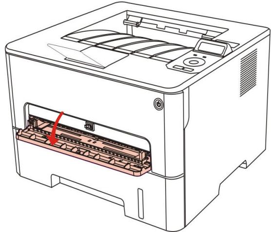 PANTUM P355SO0ODW - Installation manuelle dans la boîte d'alimentation de papier - 2