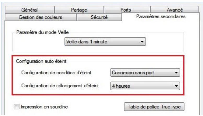 PANTUM P355SO0ODW - 7.8.Configuration auto éteint - 1