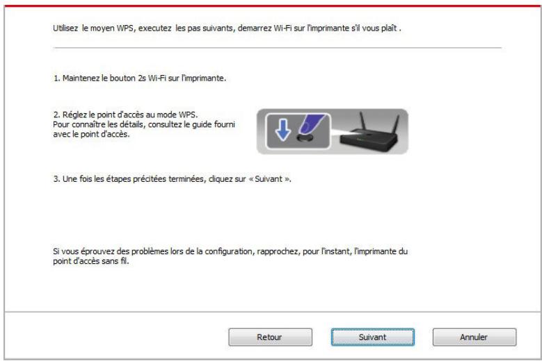 PANTUM P355SO0ODW - Utiliser la connexion WPS. - 2