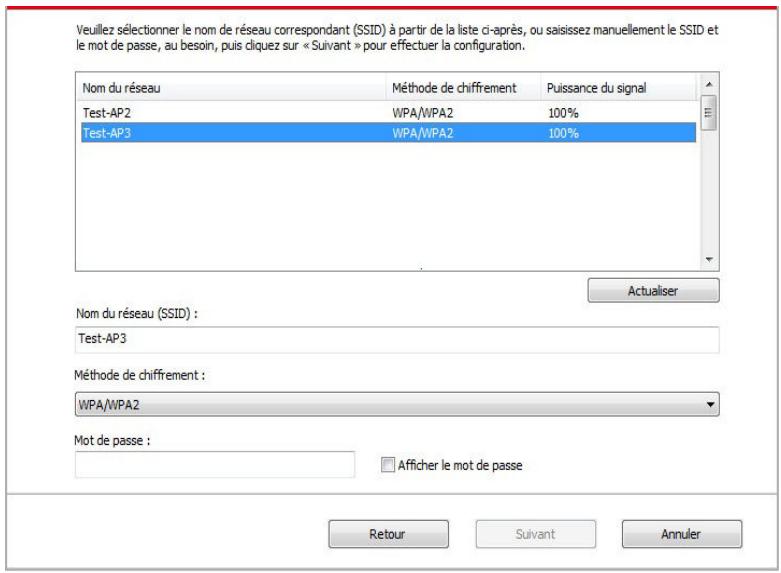 PANTUM P355SO0ODW - 5.1.1.2.Méthode de configuration d'outil de réseau sans fil - 3