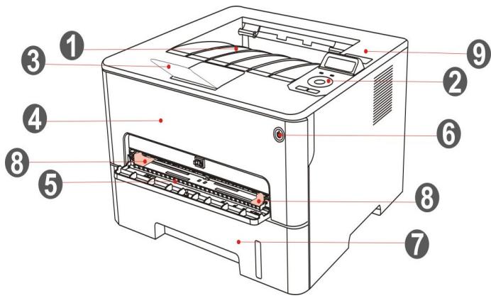PANTUM P355SO0ODW - 1.3.Vue du produit - 1