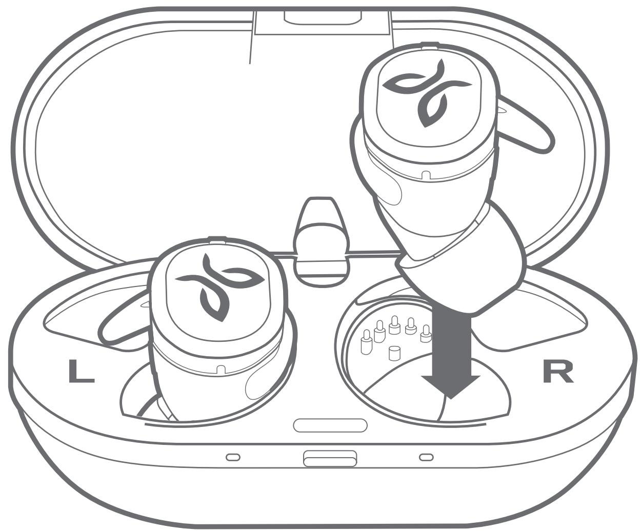 JAYBIRD RUN - Chargement de vos écouteurs - 1
