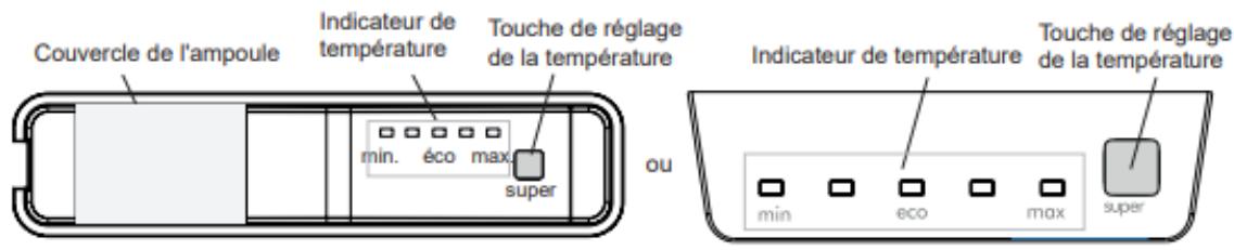 DE DIETRICH DRL1247ES - Réglage de la température - 1
