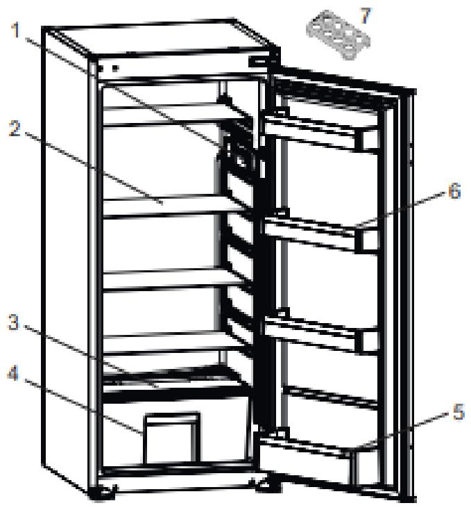 DE DIETRICH DRL1247ES - Layout and presentation of your appliance - 1