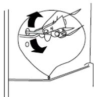 DE DIETRICH DRL1247ES - Cleaning the drain - 1