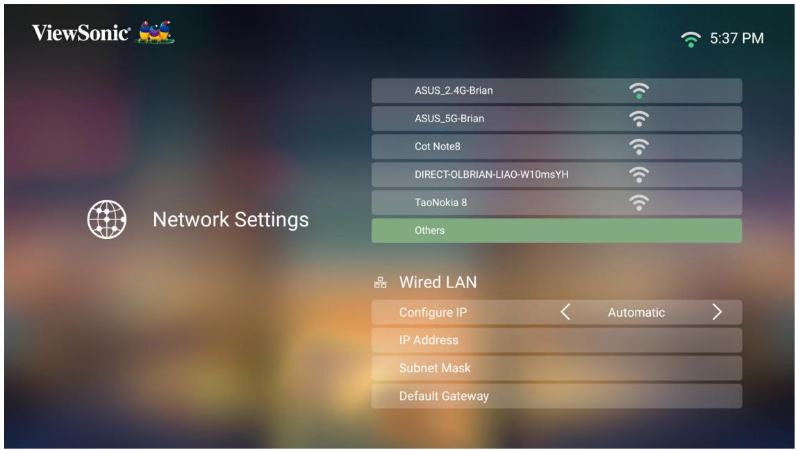 VIEWSONIC SMART 2900 - SSID personnelisé - 1