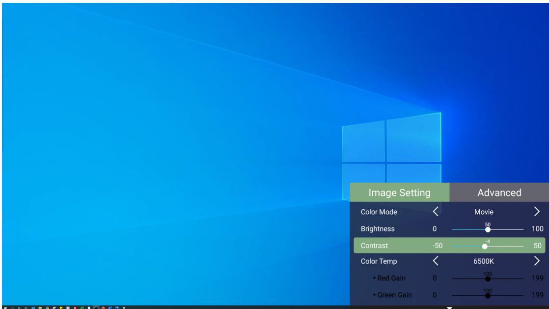 VIEWSONIC SMART 2900 - Menu Image Setting (Paramètres d'image) - 2