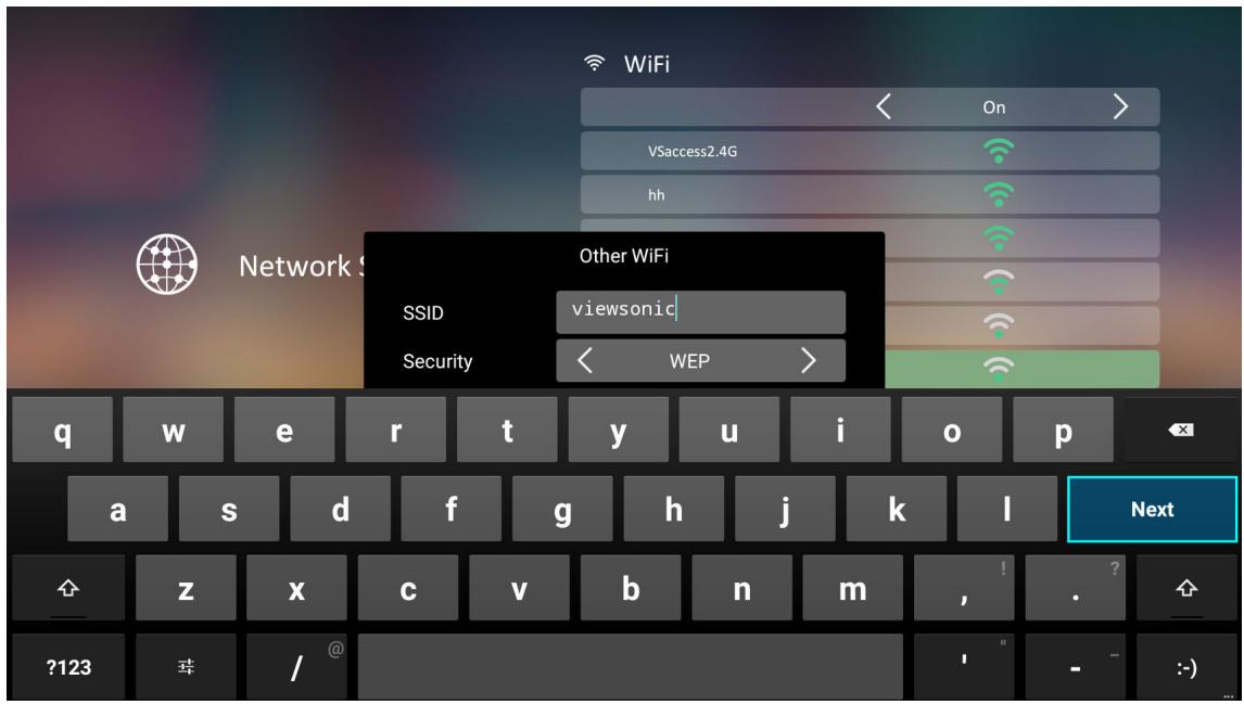 VIEWSONIC SMART 2900 - SSID personnelisé - 3