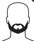 WAHL 9888-1216 - 09888-1316 Total Beard Grooming Kit - 21