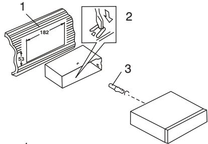 TAKARA CDB 9831 - Installation du lecteur - 1