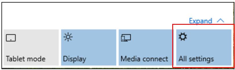 PACKARD BELL EN LG81AP-P1U - Changer les paramètres du touchpad - 2