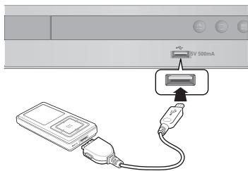 SAMSUNG HTE321 - Lecture des fichiers multimédia en utilisant - 1