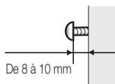 SAMSUNG HTE321 - Connexion du support mural - 3