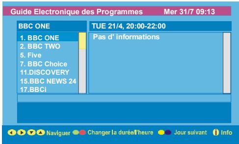 PROLINE LD2215D - Guide électronique de programme (EPG) - 3
