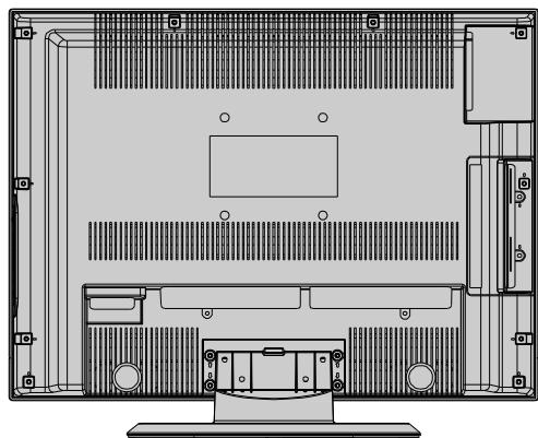PROLINE LD2215D - Téléviseur LCD et boutons de fonctionnement - 3