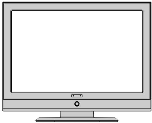 PROLINE LD2215D - Téléviseur LCD et boutons de fonctionnement - 1