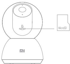 Xiaomi MI360HOMESECURITYCAMERA2K - Installation d'une carte microSD - 1