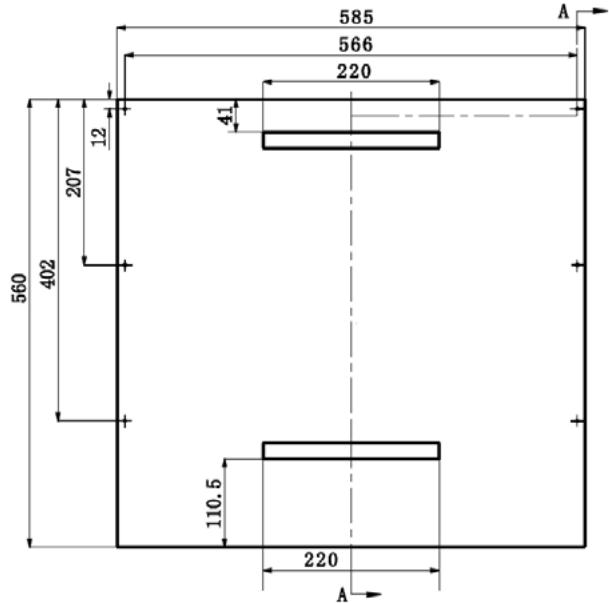PROLINE DWIP 49 WH - Préparation et assemblage de la porte du meuble (non fourni) - 1