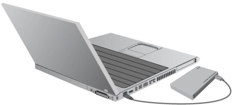 PORSCHE DESIGN D.D 2.51 - ÉTAPE 1 - Connexion DU CABLE USB - 1
