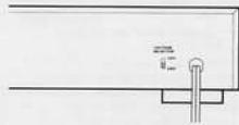 TEAC CD-P1160 - Changement de tension (Pour les modèle d'exportation générale) - 1