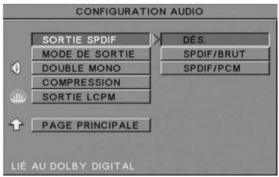 PACKARD BELL DVX 461 - Configuration des haut-parleurs - 3