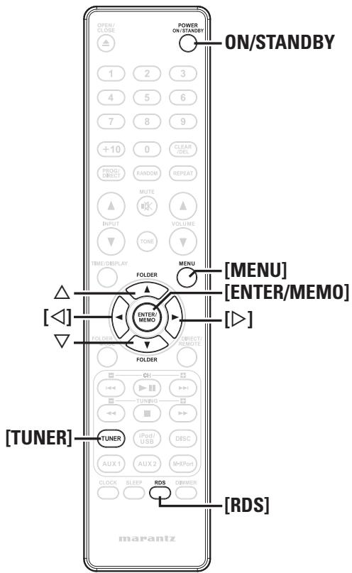 MARANTZ M-CR503 - Symboles utilisés pour indiquer les touches dans ce guide - 2