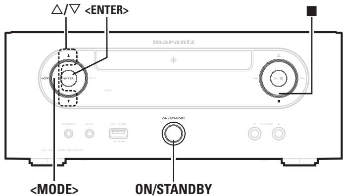MARANTZ M-CR503 - Symboles utilisés pour indiquer les touches dans ce guide - 1