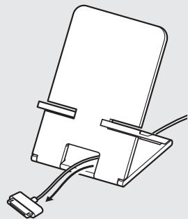 MARANTZ M-CR503 - □ Installation de votre iPod sur le support pour iPod - 1