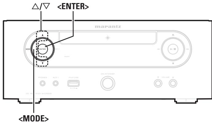MARANTZ M-CR503 - Symboles utilisés pour indiquer les touches dans ce guide - 1